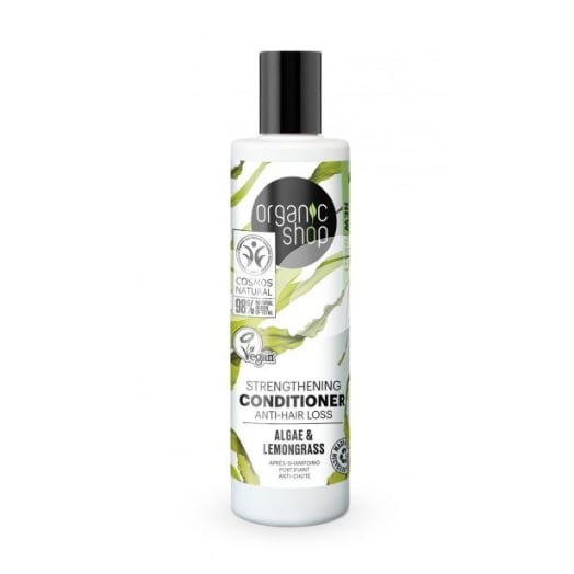 Organic Shop bio kondícionáló erősítő és hajhullás ellen algával és citromfűvel 280 ml