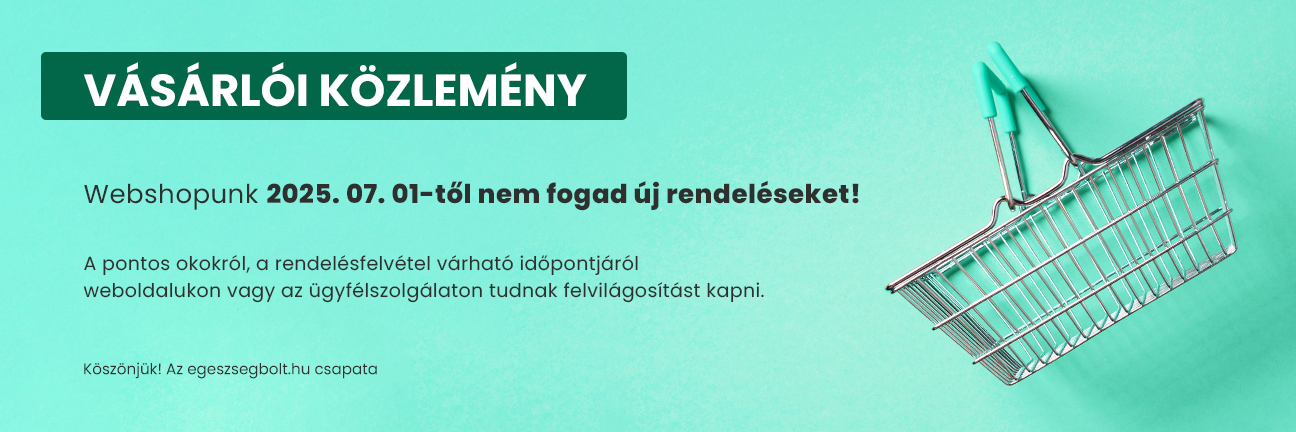 Vásárlói közlemény
